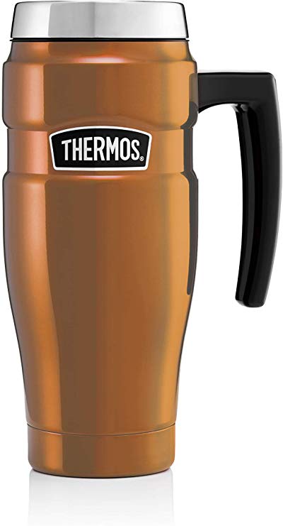 Thermos Stainless King Travel Mug, Copper, 470 ml