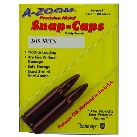 A-Zoom 308 Win Precision Snap Caps 2 Pack