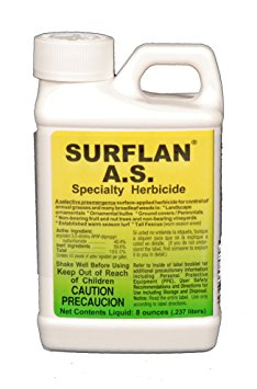 Southern Ag Surflan A.S. Specialty Herbicide Pre-Emergent Herbicide with Oryzalin, 8oz