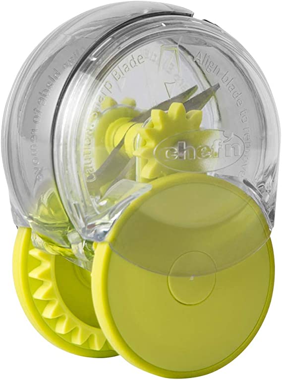 Chef'n 1254516 Garliczoom Garlic Chopper, One Size, Green