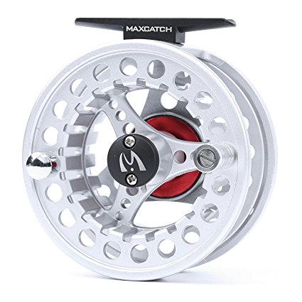 Maxcatch BLC Fly Reel,Large Arbor Fly Fishing Reel with Diecast Aluminum Body(1/2,2/3,3/4,5/6, 7/8wt)