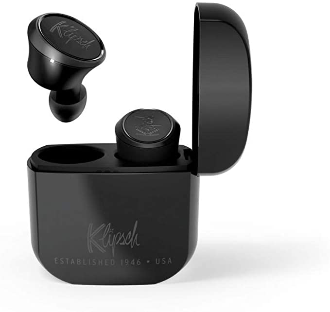 Klipsch T5 True Wireless Headphones, 1.6 x 1.6 x 1.6 Inches