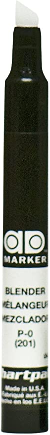 The Original Chartpak AD Marker, Tri-Nib, Blender (Colorless), 1 Each (P-O)