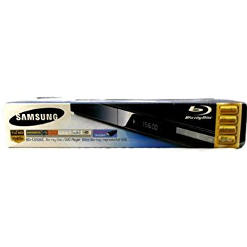 Samsung BD-C5500C Blu-ray Disc / DVD Player Disco Blu-ray / Reproductor DVD with Full HD 1080p Up-Conversion & Wireless Internet Ready