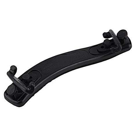 Foto4easy 3/4 4/4 Black Violin Shoulder Rest Fully Adjustable for Both Height and Angle