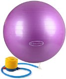 BalanceFrom Anti-Burst and Slip Resistant Fitness Ball with Pump