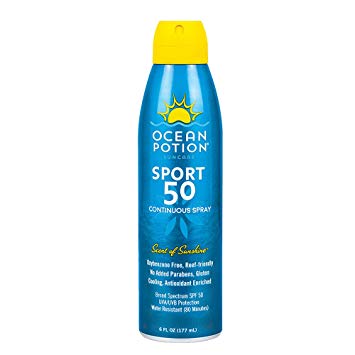 Ocean Potion Sport Continuous Spray, SPF 50, 6 Ounce