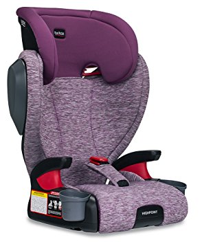 Britax Highpoint Belt-Positioning Booster Seat, Mulberry