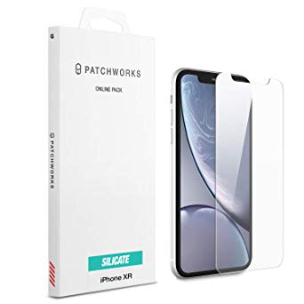 Patchworks ITG Silicate Tempered Glass Screen Protector in Clear Compatible for Apple iPhone XR Screen Protector