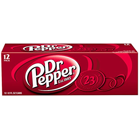 Dr Pepper, 12 fl oz cans, 12 pack