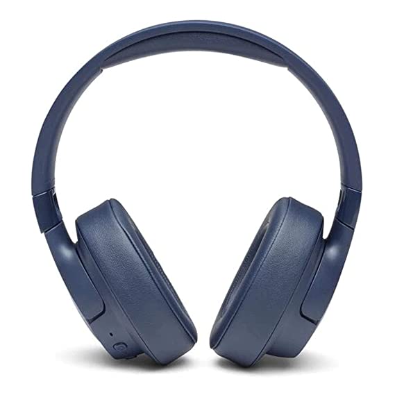 JBL Tune 750BTNC Over-Ear Wireless Active Noise-Cancelling Headphones with 15 Hours Playtime (Blue)