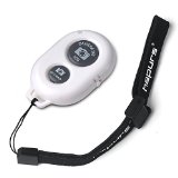 Hapurs Bluetooth Wireless Remote Control Camera Shutter Release Self Timer for iPhone 5S 5C 5 4S 4 iPad Air Mini Samsung Galaxy S5 S4 S3 Note Tab Google Nexus HTC Sony and other iOS Android Phones