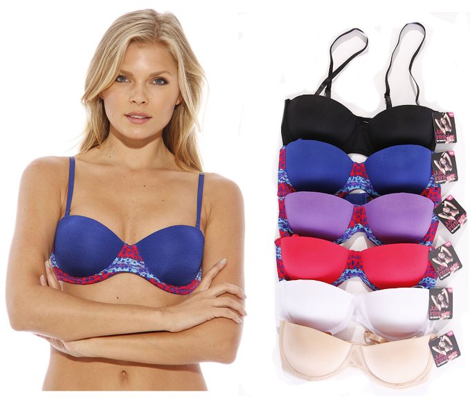 Just Intimates Bras for Women - Petite to Plus Size/ Full Figure (Pack of 6)