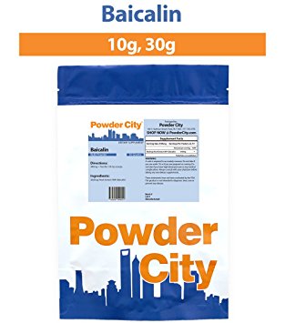 Powder City Baicalin (from Chinese Skullcap) (30 Grams)