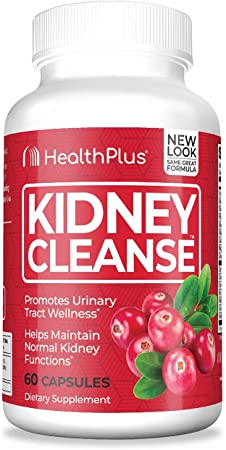 Health Plus Kidney Cleanse, 60 Capsules, 30 Servings