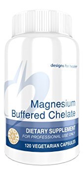 Designs for Health | Magnesium Buffered Chelate | 120 Vegetarian Capsules