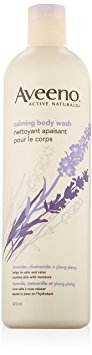 Aveeno Calming Body Wash with Lavender Chamomile and Ylang-Ylang, 473ml