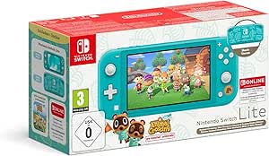 Console Nintendo Switch Lite Edition Animal Crossing : New Horizons (Méli et Mélo Hawaï)