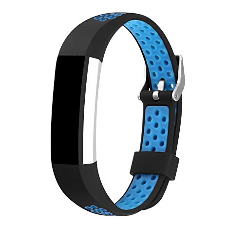 iGK Silicone Replacement Bands Compatible for Fitbit Alta and Fitbit Alta HR, Newest Adjustable Sport Strap Smartwatch Fitness Wristbands