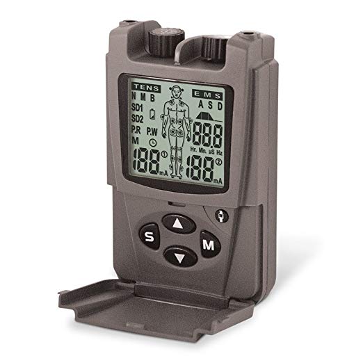 ProActive Alevia 2-in-1 Tens and EMS Unit For Pain Management, Grey