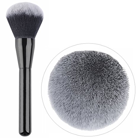 ClothoBeauty 1Pcs Premium Synthetic Kabuki Makeup Brush Kit,Luxury Soft Extra Large Synthetic Powder/Blush/Bronzer/Foundation blending Brush