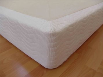 DynastyMattress King Bed 8quot Thick Wood Box Foundation for memory foam latex and air mattresses