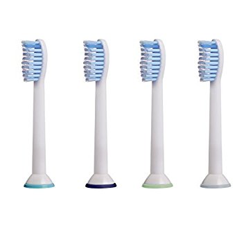Replacement Toothbrush Heads for Philips Sonicare HX6054 Sensitive Standard/Ultra Soft (1pack)