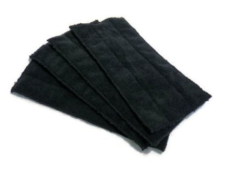 Swiffer WetJet Pad, Microfiber, Refill, Wet Mopping, Reusable, Eco-friendly, Set of 2, Many Colors Available (Black)