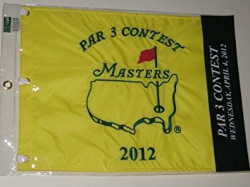 2012 MASTERS Golf Tournament Par 3 Three Contest Pin Flag Augusta National