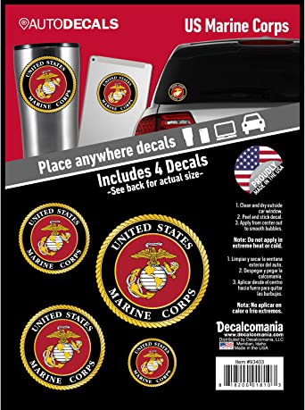 Officially Licensed US Military Car Stickers Decals