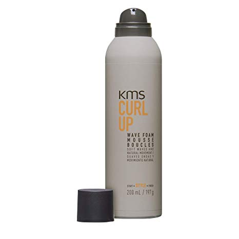 KMS CurlUp Wave Foam Mousse 6.9 oz.