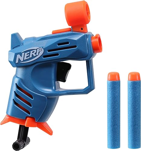 Nerf Elite 2.0 Ace SD-1 Blaster and 2 Official Nerf Elite Darts, Onboard 1-Dart Storage, Stealth-Sized, Easy to Use