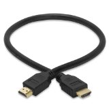 Cmple Computer Video And Audio Electronics Accessories 28AWG High Speed HDMI Cable with Ethernet - Black - 15FT