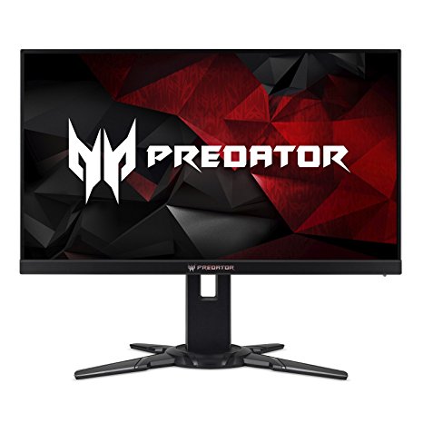 Acer Predator XB252Q bmiprz 24.5-inch Full HD (1920x1080) NVIDIA G-SYNC Monitor (Display Port & HDMI Port, 240Hz)