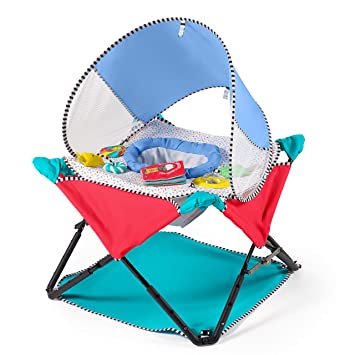 Summer Infant Summer Pop N' Jump SE Portable Activity Center, Sweets & Treats (13744)