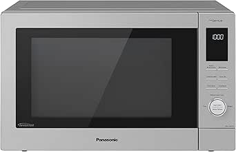 Panasonic NNCD87KSC 4-in-1 Combination Oven with Air Fry, Convection, Microwave and Broil, 20 Auto Cook Menus, Child Lock, Stainless Steel