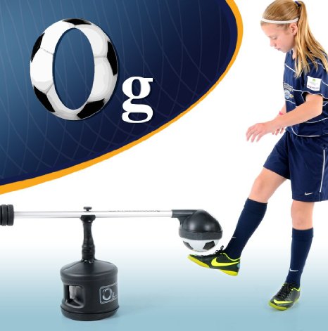 0g® Soccer Patented First Touch, Juggling and Foot Skills in Home Youth Soccer Trainer/Training System.