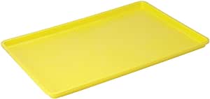 Winco Plastic Tray, 18-Inch by 26-Inch, Yellow, Medium