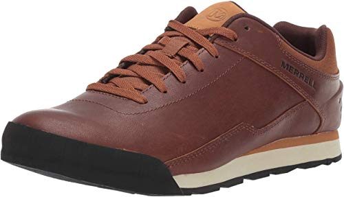 Merrell Men's Burnt Rocked Leather Trainers