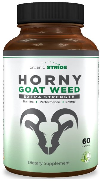 Extra Strength Horny Goat Weed Extract for Performance and Natural Libido Boost in Men and Women with Maca Root, MG, Epimediums, Icariins, Saw Palmetto-Tongkat Ali Powder- Natural Testosterone Boost