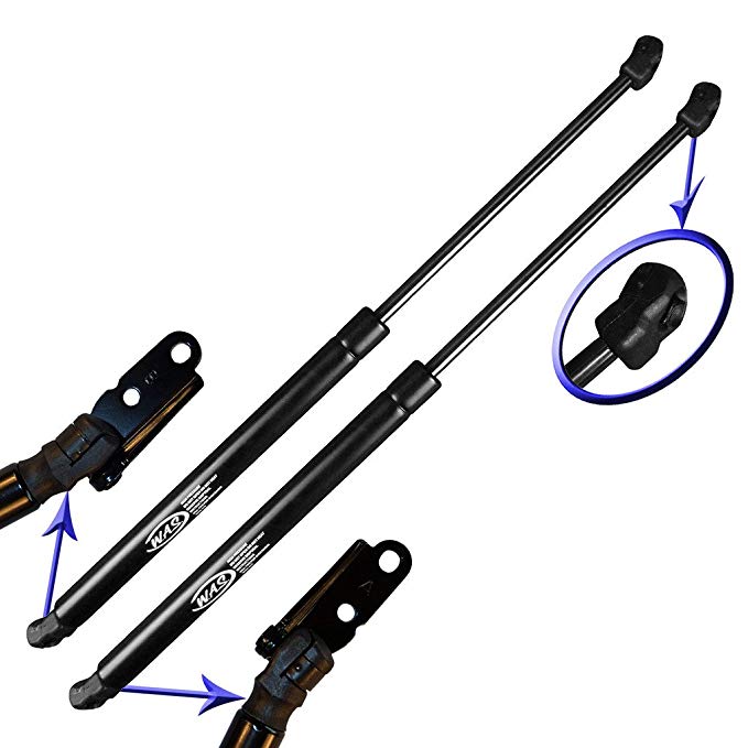Wisconsin Auto Supply Two Rear Hatch Gas Charged Lift Supports for 2008-2014 Nissan Murano With Power Hatch. Left and Right Side. WGS-695-696