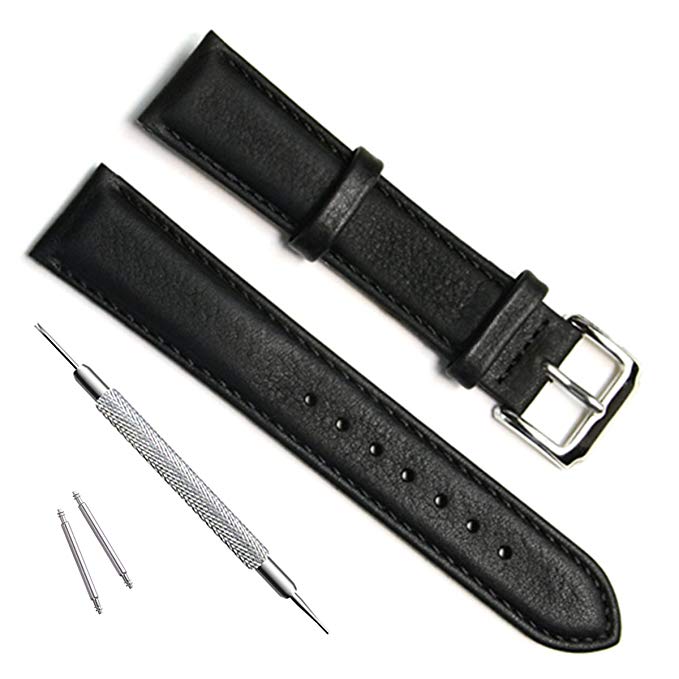 OliBoPo Handmade Vintage Replacement Leather Watch Strap/Watch Band