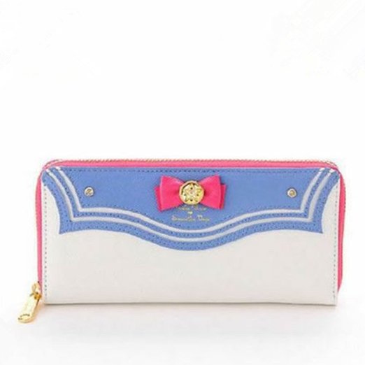 Cosplay Sailor Moon 20th Tsukino Usagi PU Leather Billfold Wallet Purse