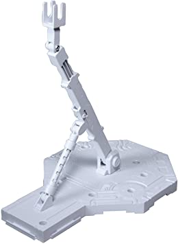 Bandai Hobby White Action Base1 Display Stand 1/100