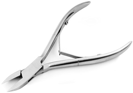 Toenail Clippers for Thick Nails/Ingrown Nail Nipper, Surgical Steel Grade, Premium Quality Stainless Steel, 5" Long - By Utopia Care