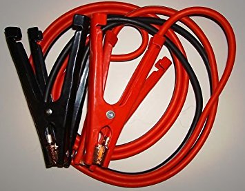 300 Amp Jumper Cables Heavy Duty Battery Booster 8 Gauge 10 foot