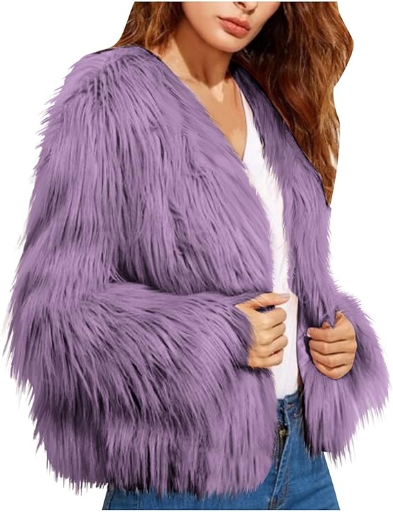 ZEFOTIM Winter Coats for Women Warm Fleece Wool Sherpa Coats Fashion Casual Puffer Jackets