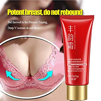 Breast Enhancement & Enlargement Massage Cream - for Bigger, Fuller Breasts Lifts your Boobs