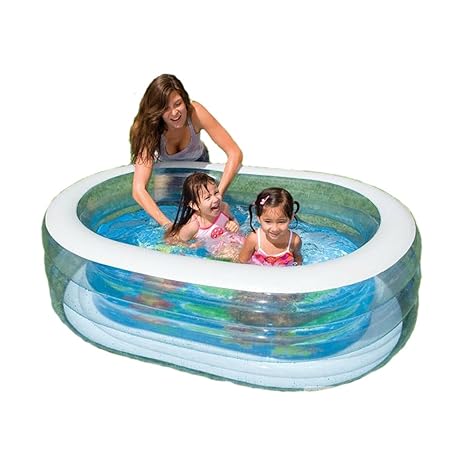 Intex Oval Fun Pool for Kids Inflatable, Multicolor