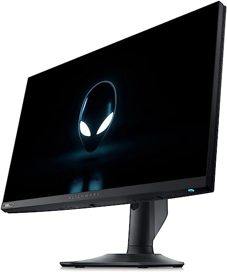 Alienware AW2524H Gaming Monitor - 24.5-inch 480Hz 1ms IPS Anti-Glare Display, HDMI/DP/USB, Height/Tilt/Swivel/Pivot Adjustable, Dell Services - Dark Side of The Moon